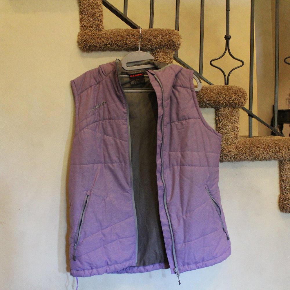 lavender Mammut Sleeveless coat